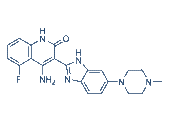 Dovitinib (TKI-258) chemical structure