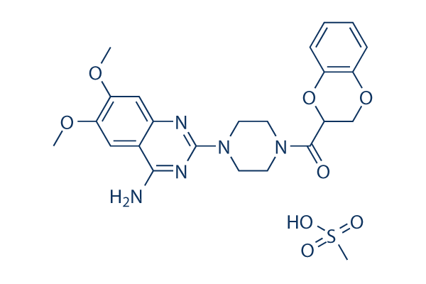 Doxazosin Mesylate chemical structure