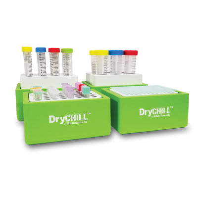 Drychill™ Ice-Free Cooling Blocks - Cooling Blocks and Racks - Benchmark Scientific