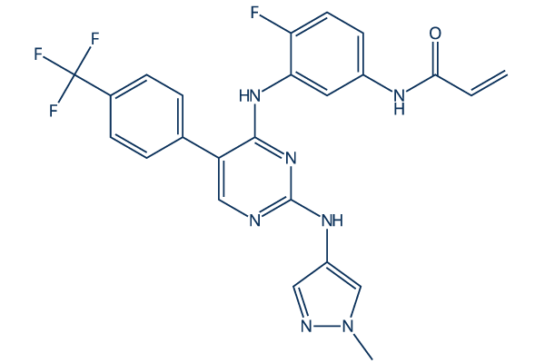 Pebezertinib chemical structure
