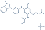 Osimertinib dimesylate chemical structure