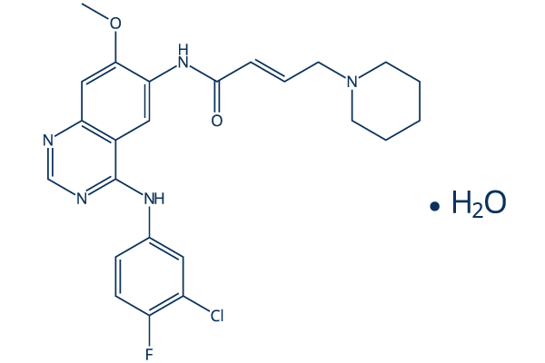 Dacomitinib hydrate chemical structure