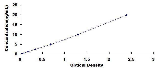 Typical Standard Curve for NKX6-1 ELISA (Sandwich)