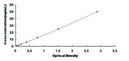 Typical Standard Curve for SLC16A3 ELISA (Sandwich)