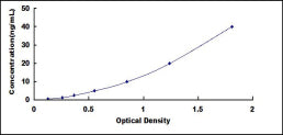 Typical Standard Curve for FLOT2 ELISA (Sandwich)