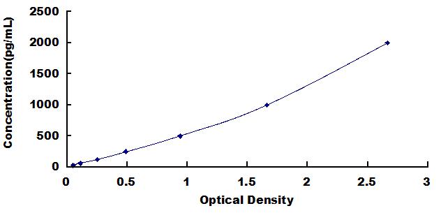 Typical Standard Curve for HTRA1 ELISA (Sandwich)