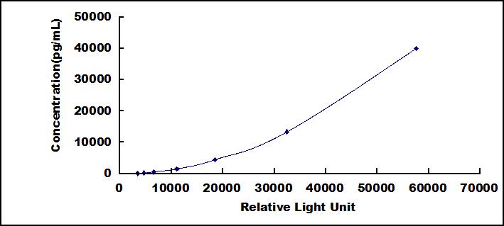 Typical Standard Curve for WNT3A CLIA (Sandwich)