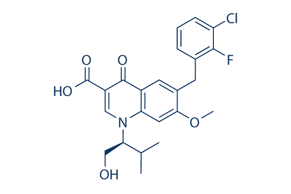Elvitegravir chemical structure