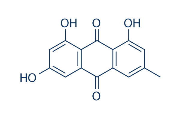 Emodin chemical structure