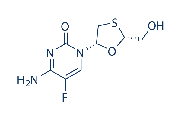 Emtricitabine (FTC) chemical structure