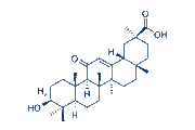 Enoxolone chemical structure