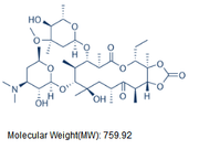 Erythromycin cyclocarbonate