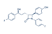 Ezetimibe (SCH-58235) chemical structure