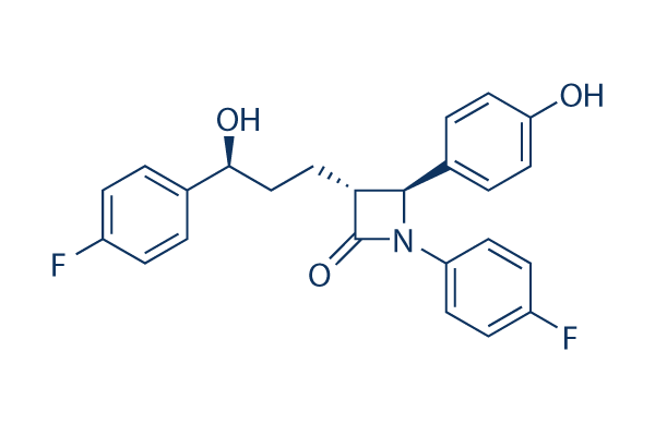 Ezetimibe (SCH-58235) chemical structure