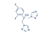 Fluconazole chemical structure