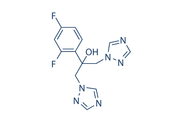 Fluconazole chemical structure