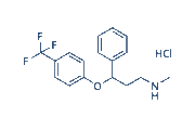 Fluoxetine HCl chemical structure