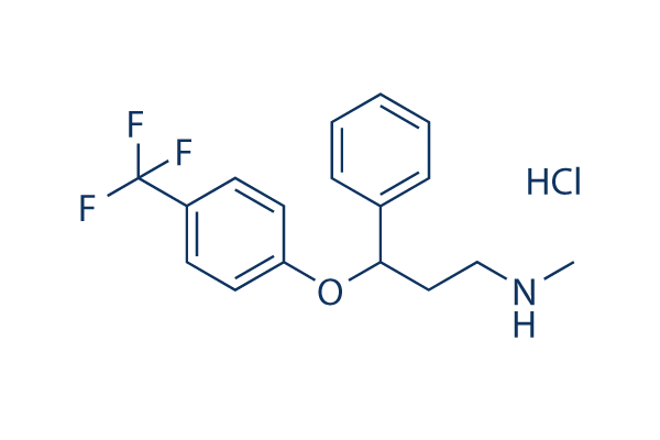 Fluoxetine HCl chemical structure