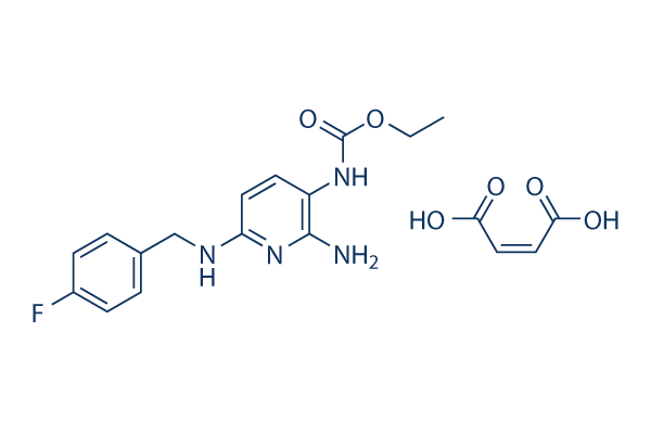 Flupirtine maleate chemical structure