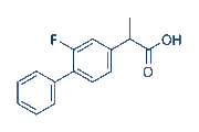 Flurbiprofen chemical structure