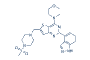 Pictilisib (GDC-0941) chemical structure