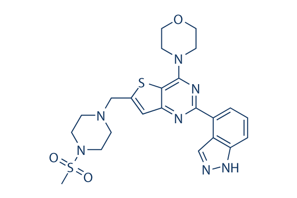 Pictilisib (GDC-0941) chemical structure