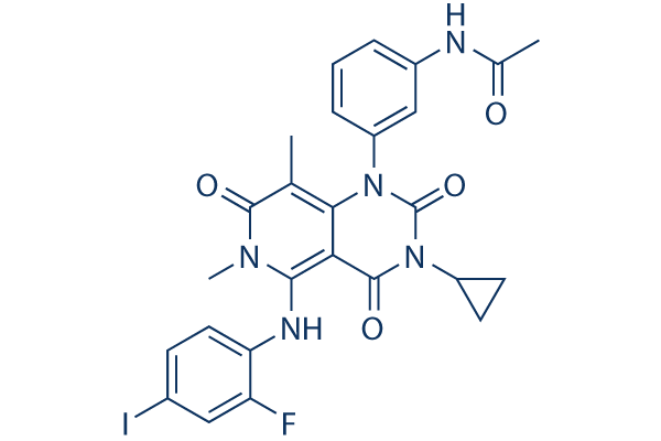 Trametinib (GSK1120212) chemical structure