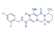 Dolutegravir chemical structure
