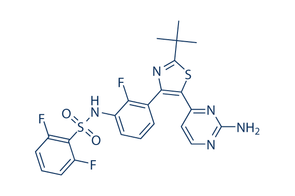 Dabrafenib chemical structure