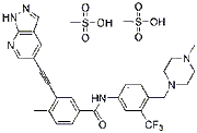 Olverembatinib (GZD824) dimesylate chemical structure