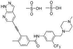 Olverembatinib (GZD824) dimesylate chemical structure