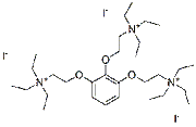Gallamine Triethiodide chemical structure