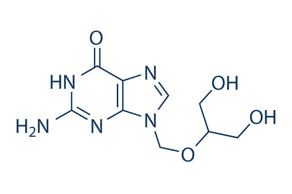 Ganciclovir chemical structure