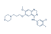 Gefitinib chemical structure