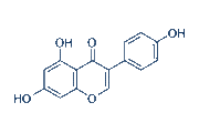Genistein chemical structure
