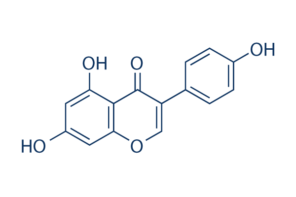 Genistein chemical structure