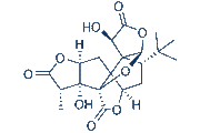 Ginkgolide A chemical structure