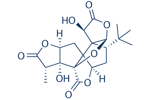 Ginkgolide A chemical structure