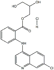 Glafenine hydrochloride