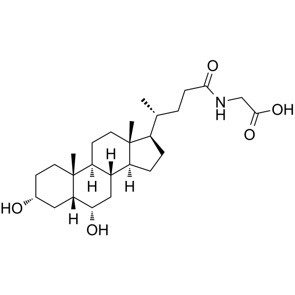 Glycohyodeoxycholic acid