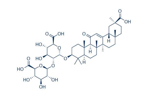 Glycyrrhizin (NSC 167409) chemical structure