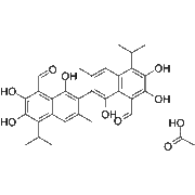 Gossypol Acetate (Gossypol Acetic Acid)