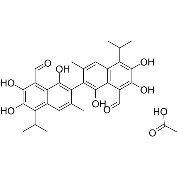 Gossypol Acetate (Gossypol Acetic Acid)