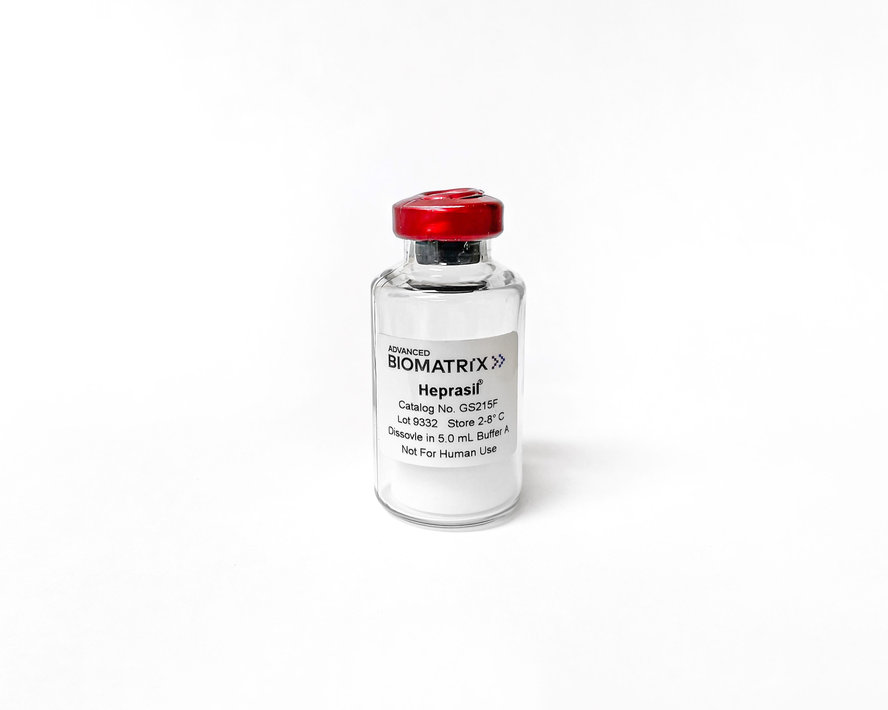 Heprasil® Thiol-Modified hyaluronic Acid/Heparin, 2 x 5 mL