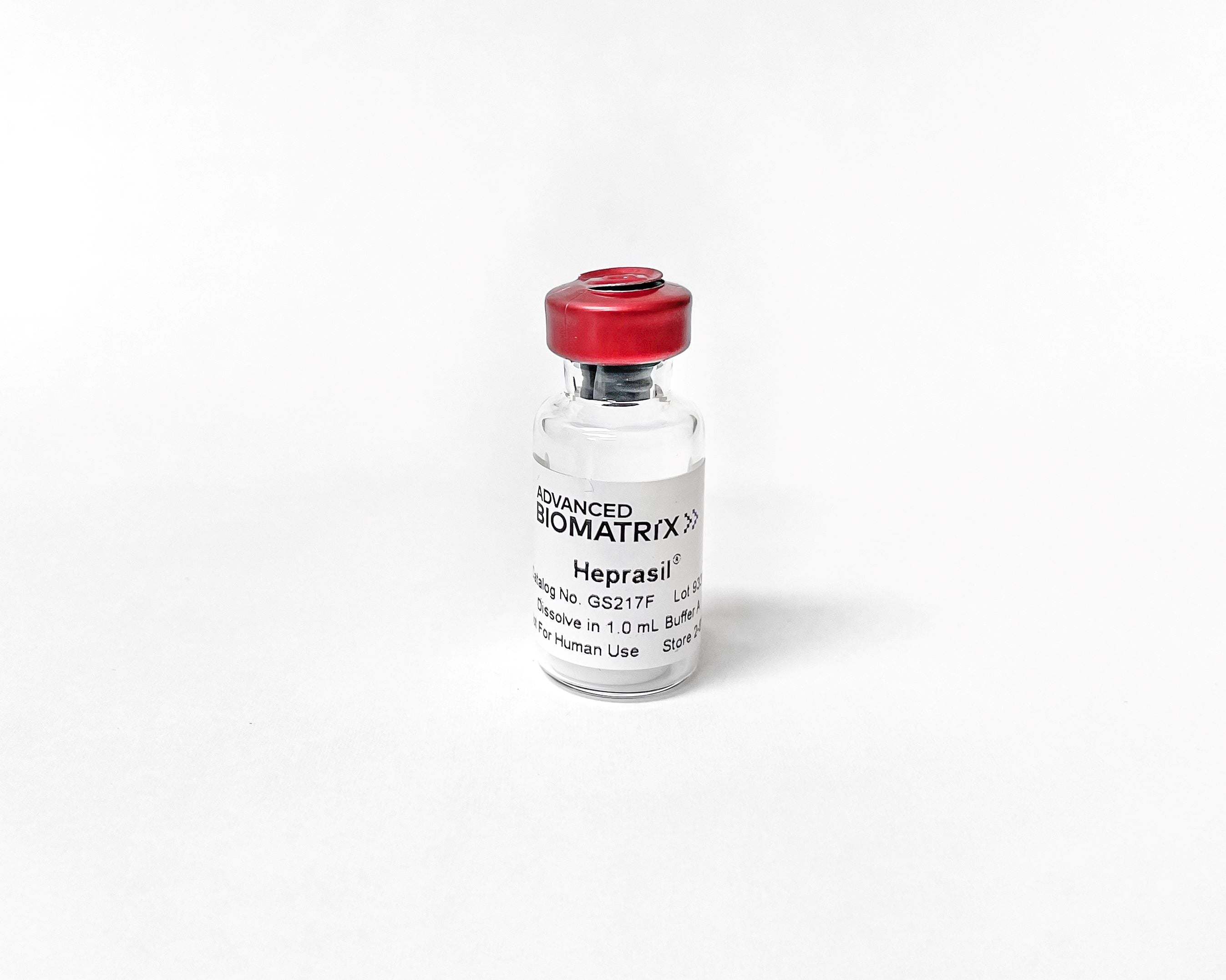 Heprasil® Thiol-Modified hyaluronic Acid/Heparin, 5 x 1 mL