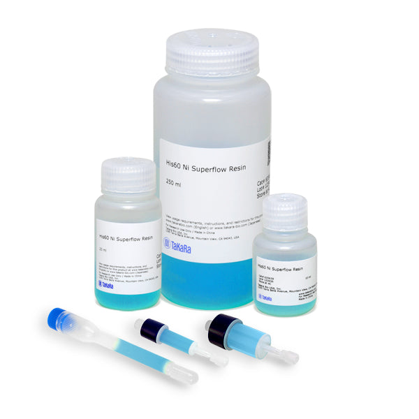 His-tagged recombinant protein purification—His60 Ni Superflow Resin - Protein research - Takara Bio