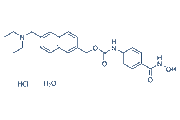 Givinostat hydrochloride monohydrate chemical structure
