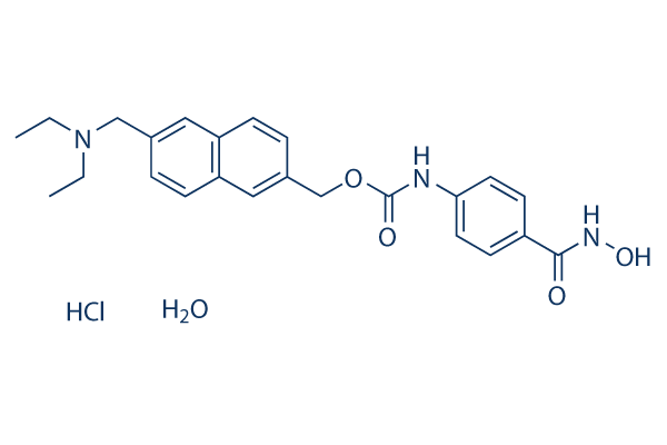 Givinostat hydrochloride monohydrate chemical structure