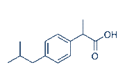 Ibuprofen (NSC 256857) chemical structure