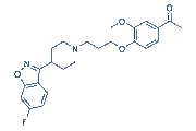Iloperidone chemical structure